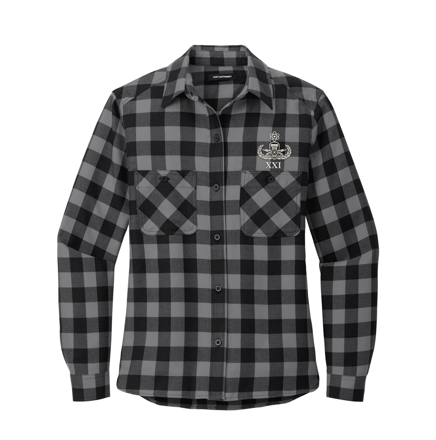 21st EOD Embroidered Women's Flannel