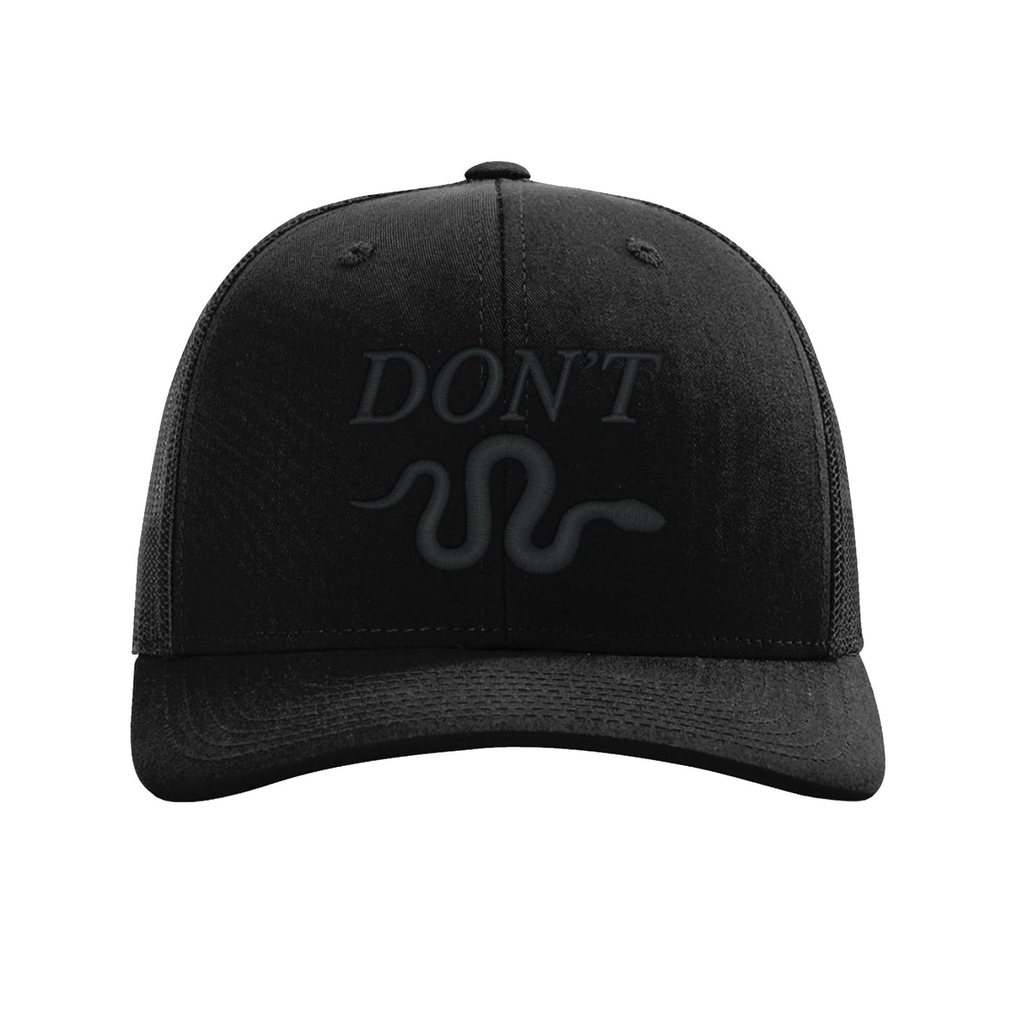 DON'T Snake Embroidered Snap-Back