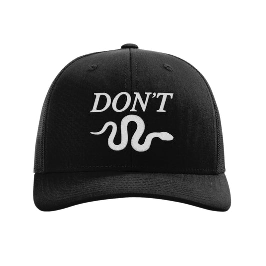 DON'T Snake Embroidered Snap-Back