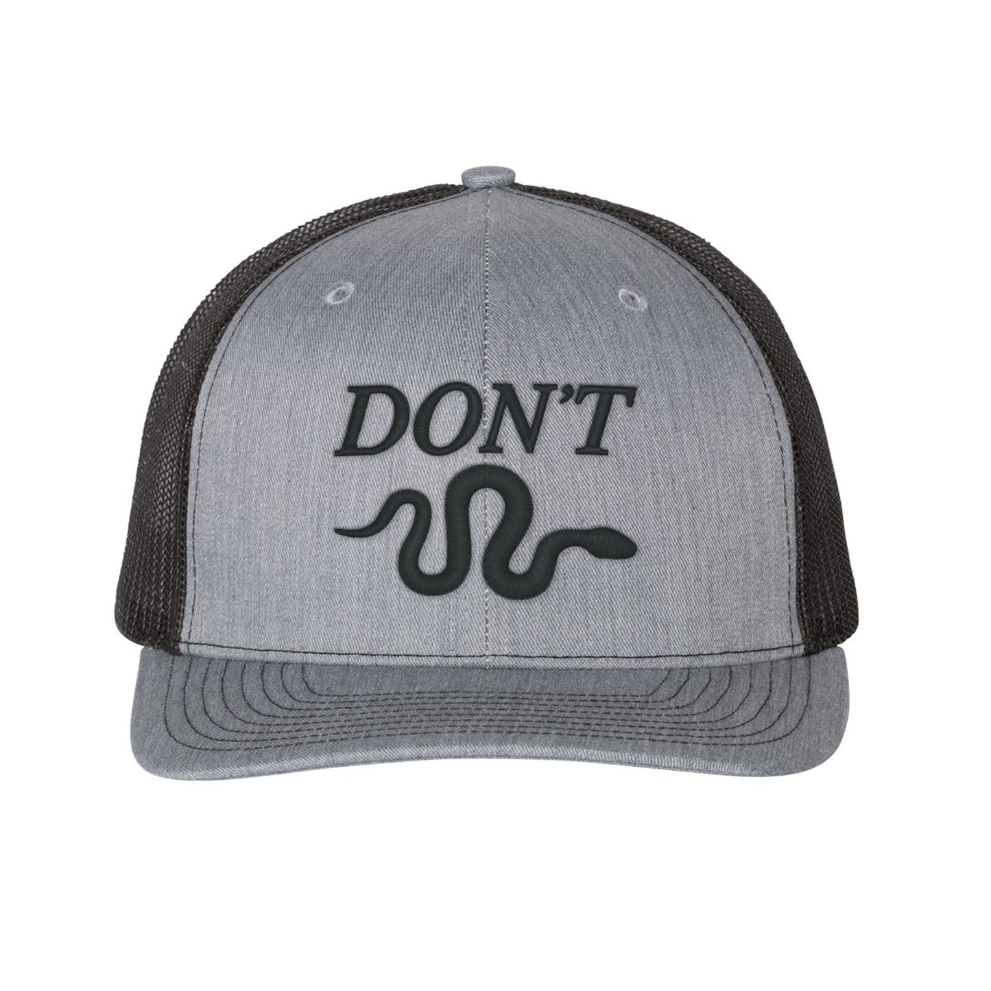 DON'T Snake Embroidered Snap-Back